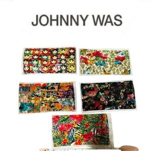 Johnny Was Silk Charmeuse Face Masks 5 Pack Brand New